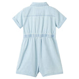 VidaXL children's diseases with short sleeves 104 Soft blue