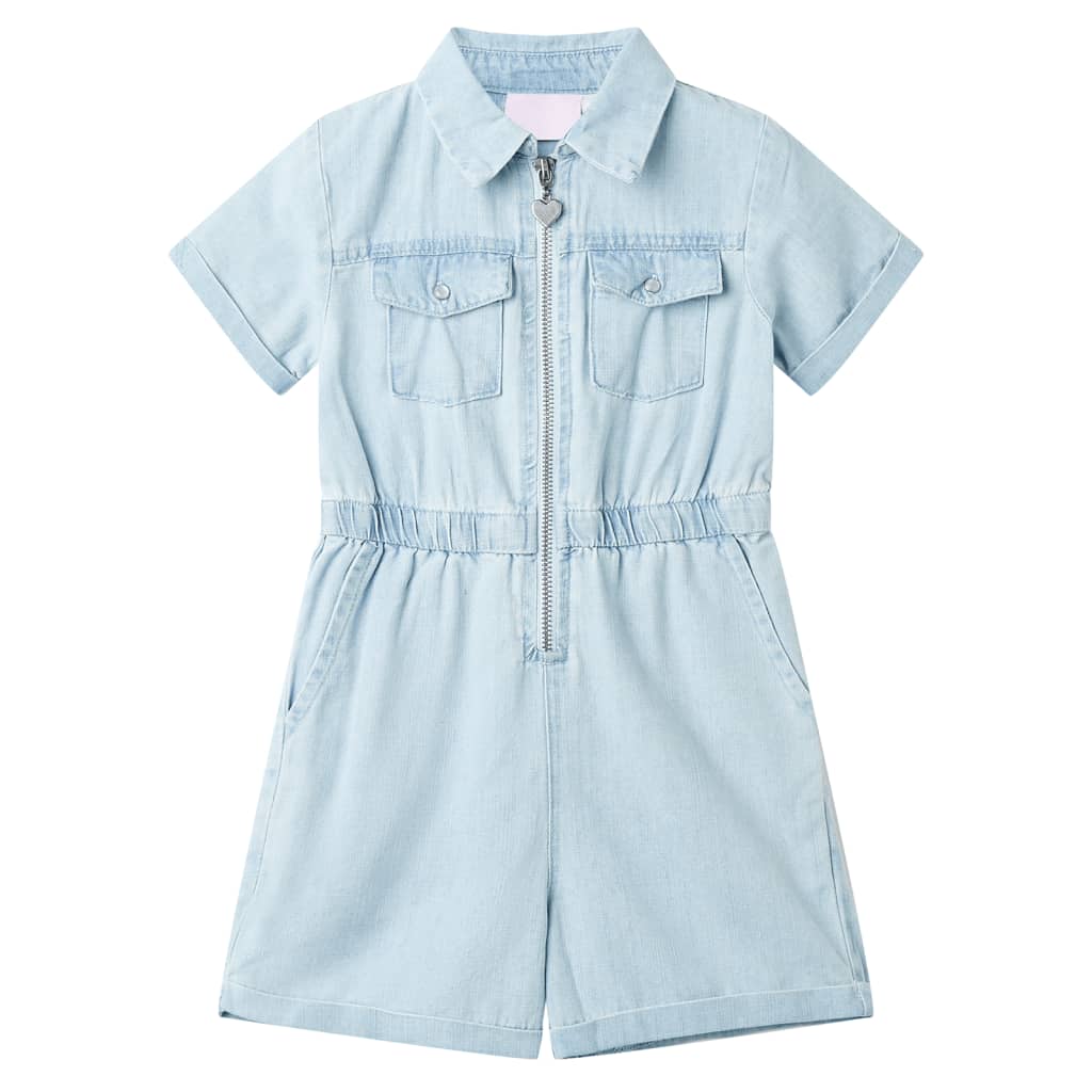 Vidaxl children's units with short sleeves 128 Soft blue