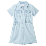 Vidaxl children's units with short sleeves 128 Soft blue