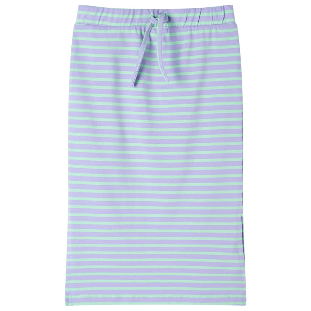 Dětská sukně Vidaxl rovně s pruhy 92 Felmint Colored