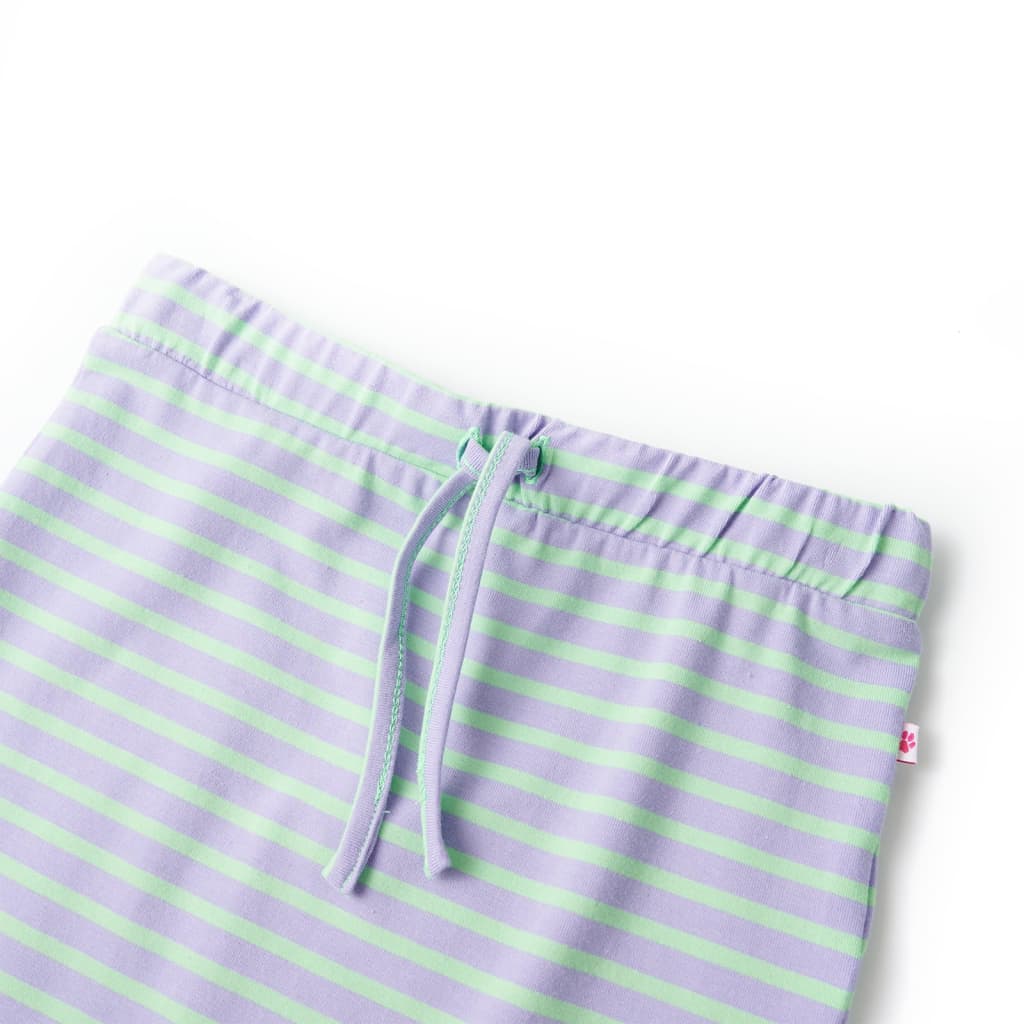 Dětská sukně Vidaxl rovně s pruhy 104 Felmint Colored