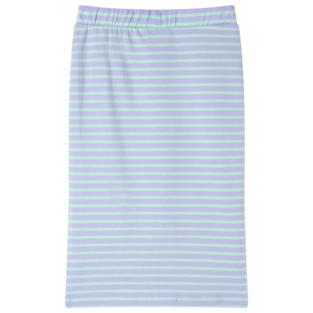 Dětská sukně Vidaxl rovně s pruhy 116 Felmint Colored