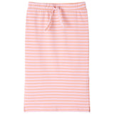 Vidaxl Children's skirt straight with stripes 116 pink