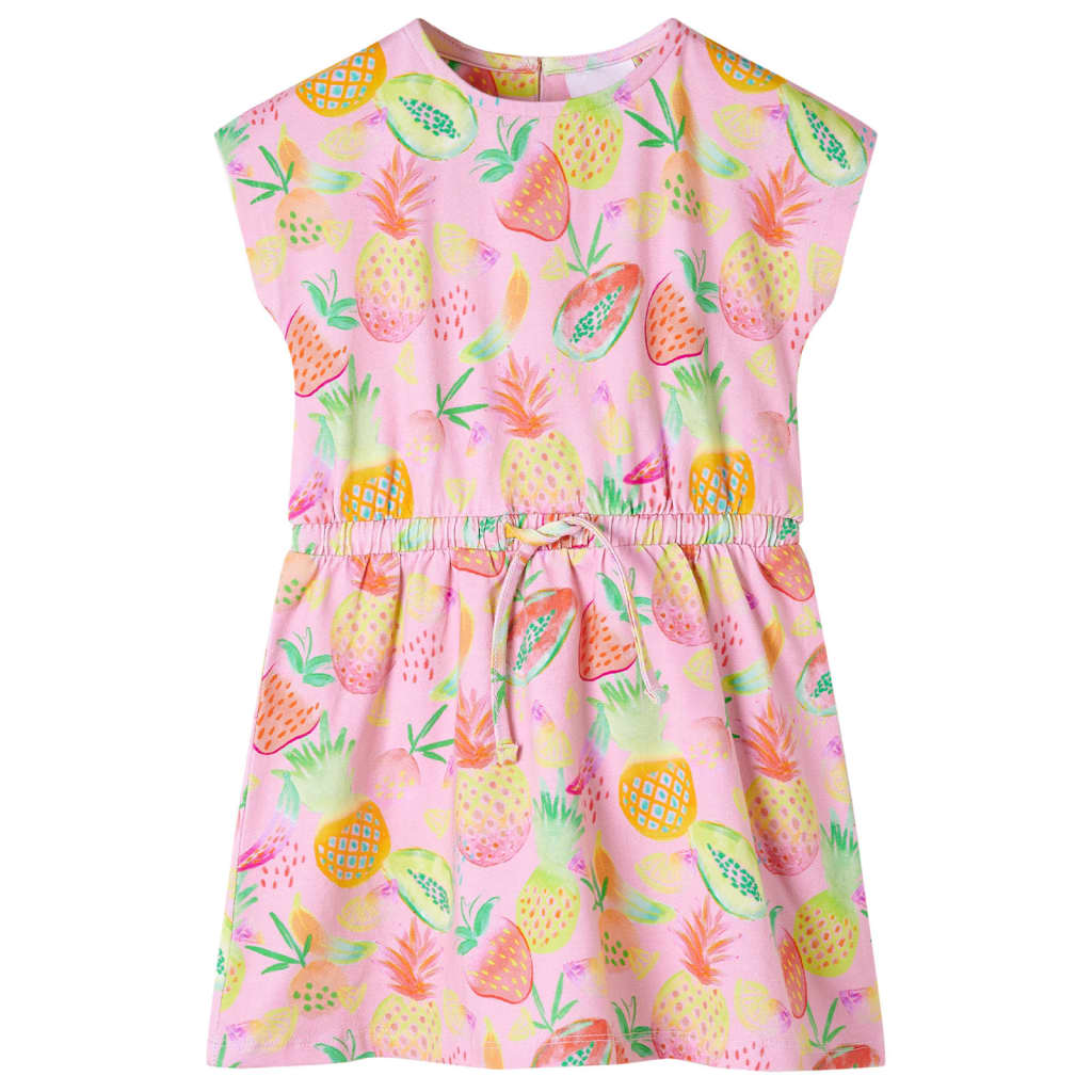 Vidaxl Children's Dress 116 Soft pink