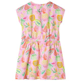 Vidaxl Children's Dress 116 Soft pink