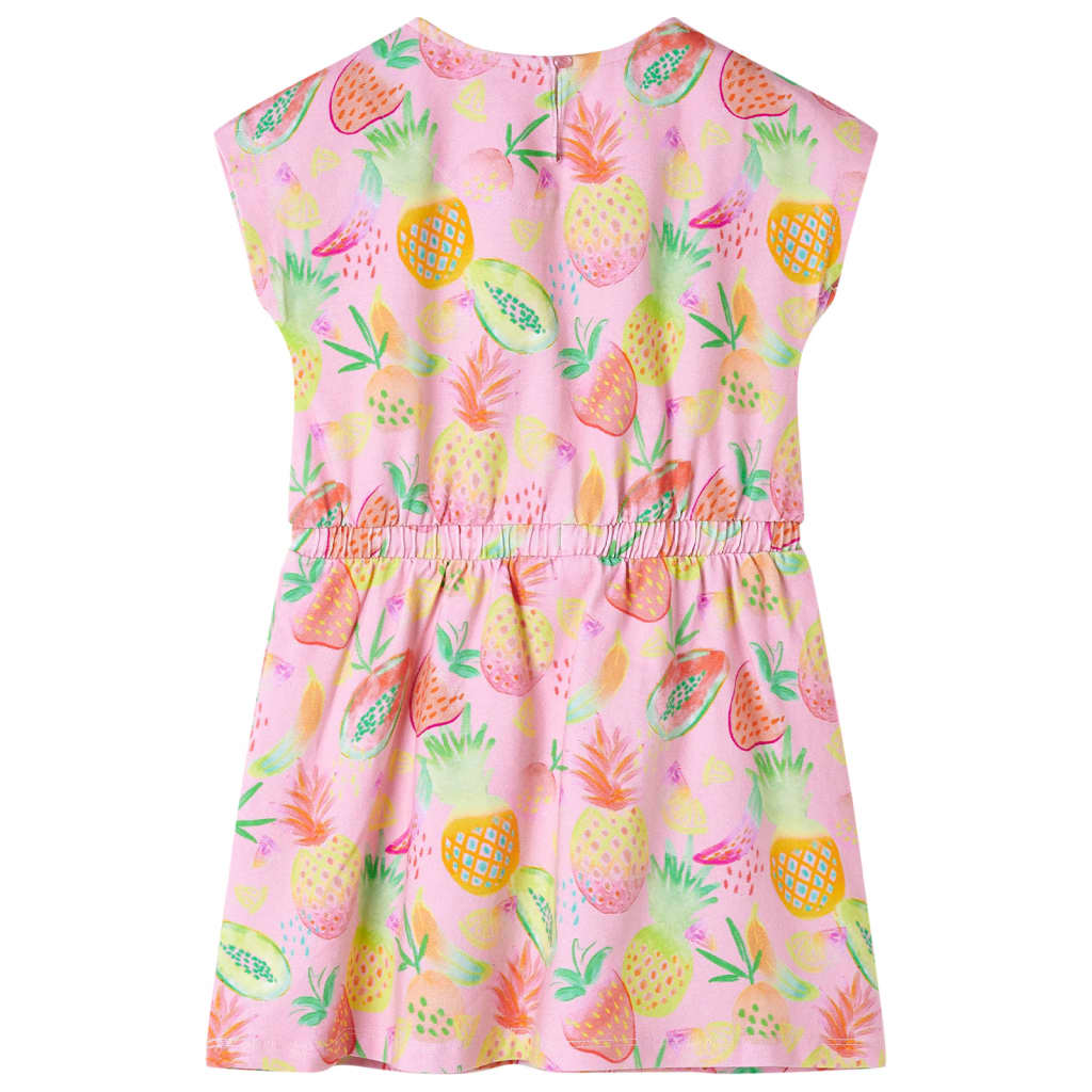 Vidaxl Børnekjole 128 Soft Pink