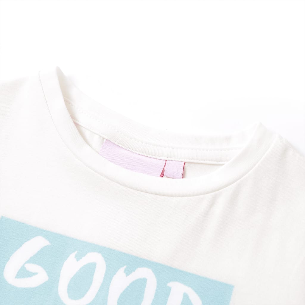 Vidaxl børneshirt 92 ECRU