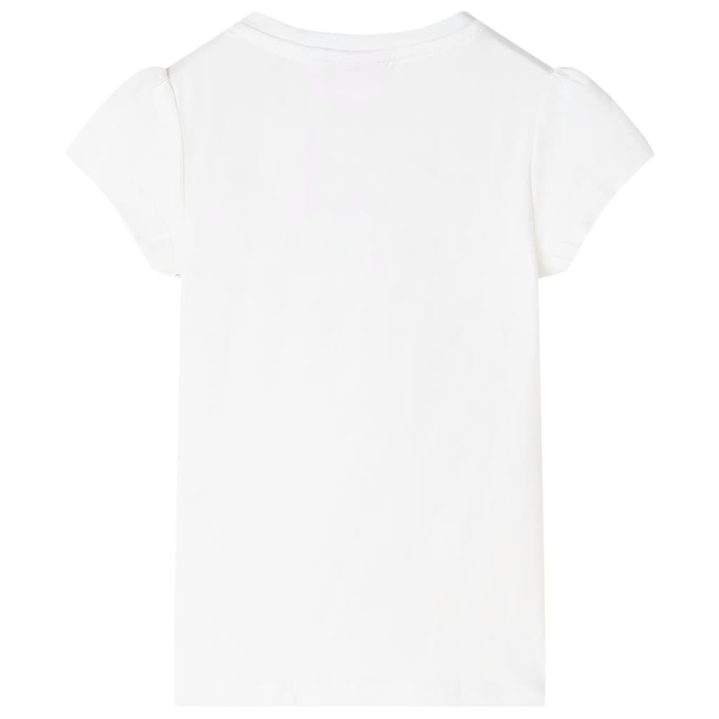 Vidaxl børneshirt 104 ECRU
