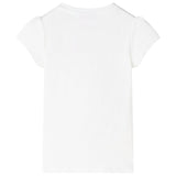 Vidaxl børneshirt 104 ECRU