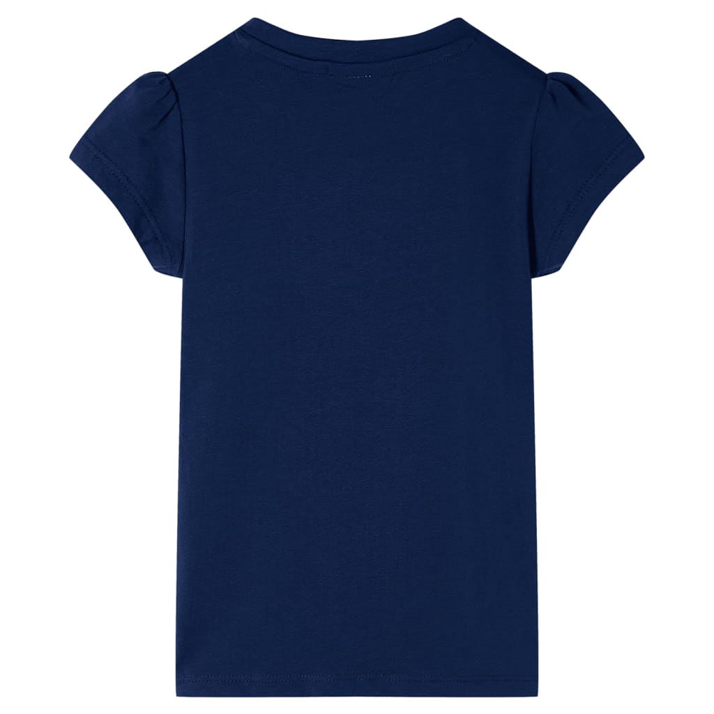 Vidaxl børneshirt 92 marineblå