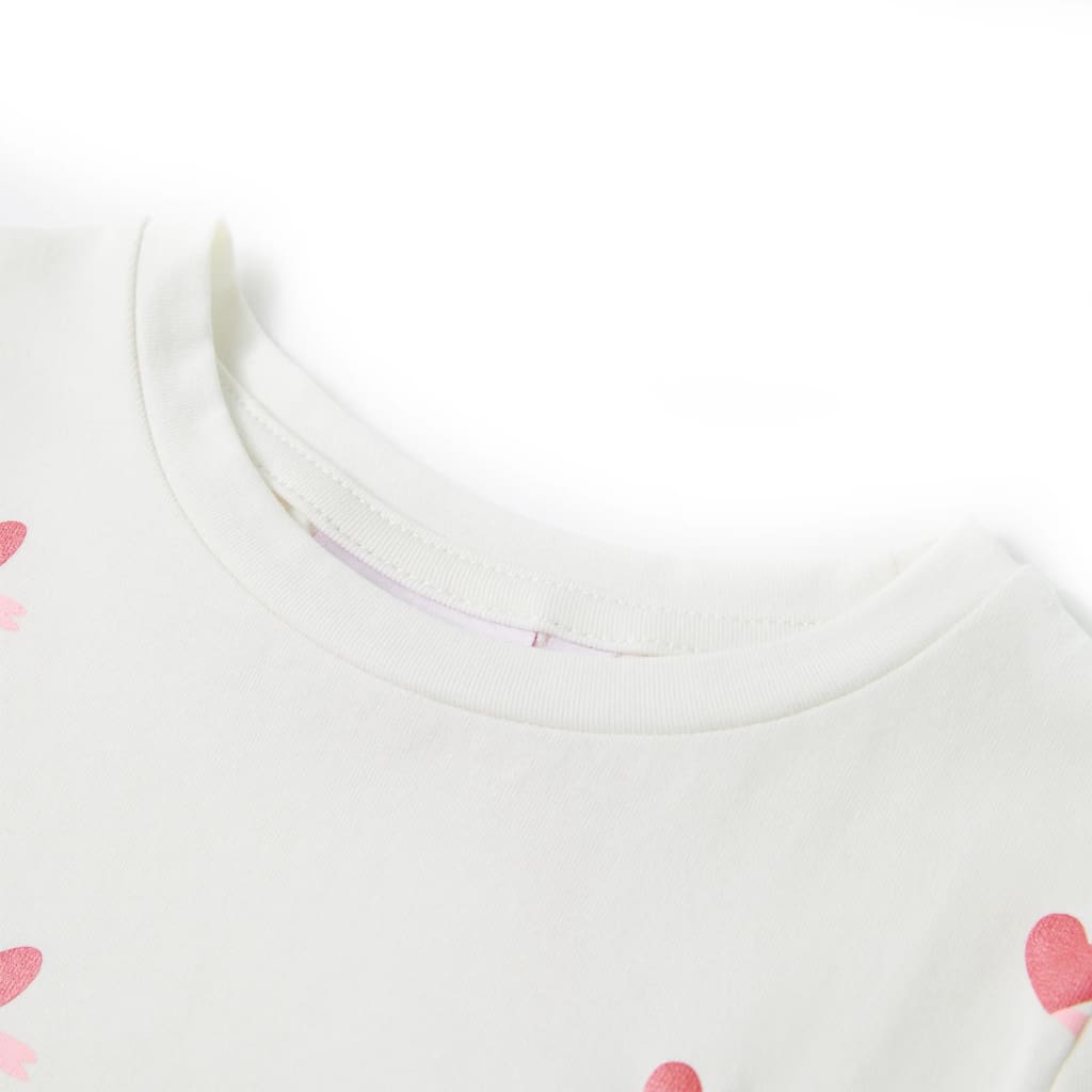 Vidaxl børneshirt 92 ECRU