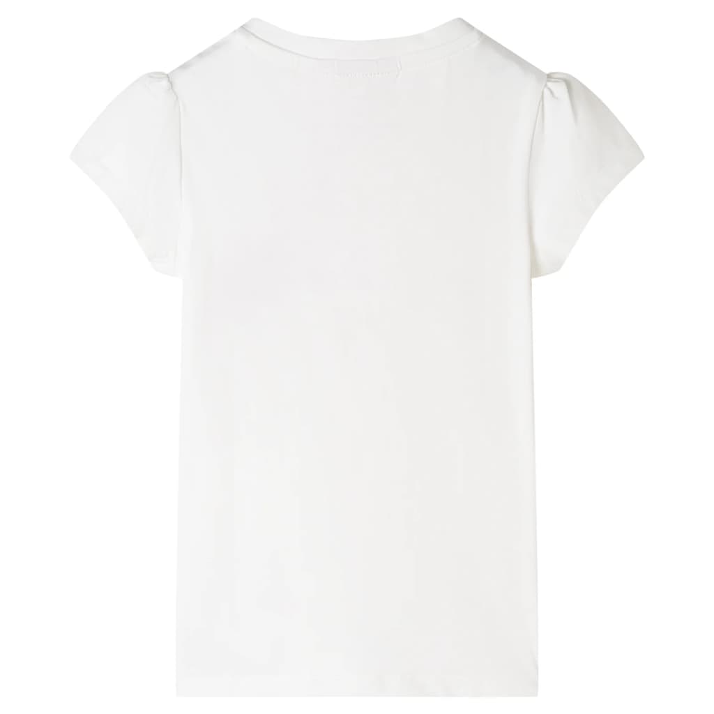 Vidaxl børneshirt 104 ECRU