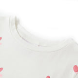 Vidaxl børneshirt 104 ECRU