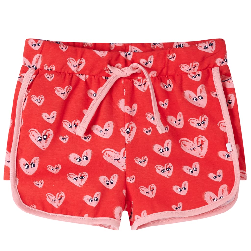Vidaxl Children's Short with Trekoord 92 Red