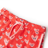 Vidaxl Children's Short with Trekoord 92 Red