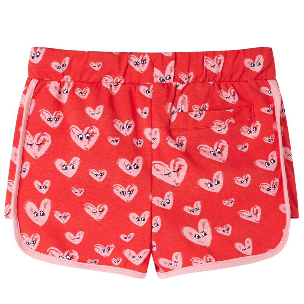 Vidaxl dětský krátký s Trekoord 104 Red