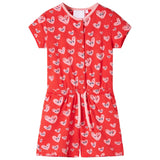 Vidaxl Children's Jumpsuit 104 Red