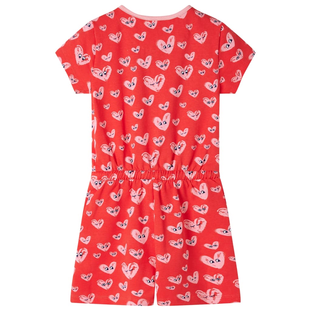 Vidaxl Children's Jumpsuit 116 Red