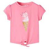 Vidaxl Children's shirt 104 Fluorescent bright pink