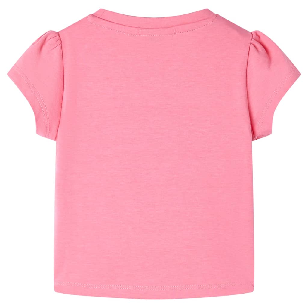 Vidaxl Children's shirt 104 Fluorescent bright pink