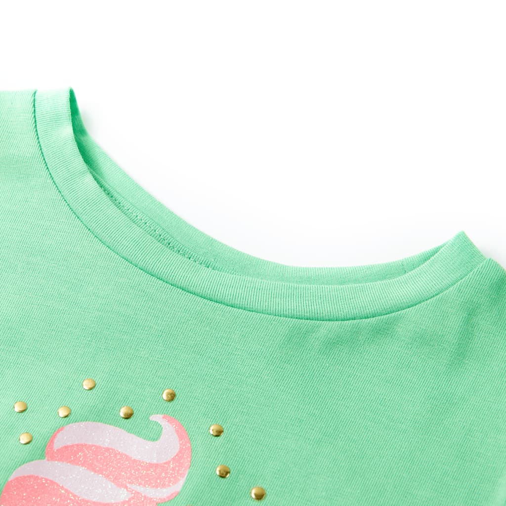 Vidaxl Children's shirt 128 light green