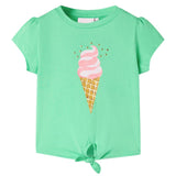 Vidaxl Children's shirt 140 light green
