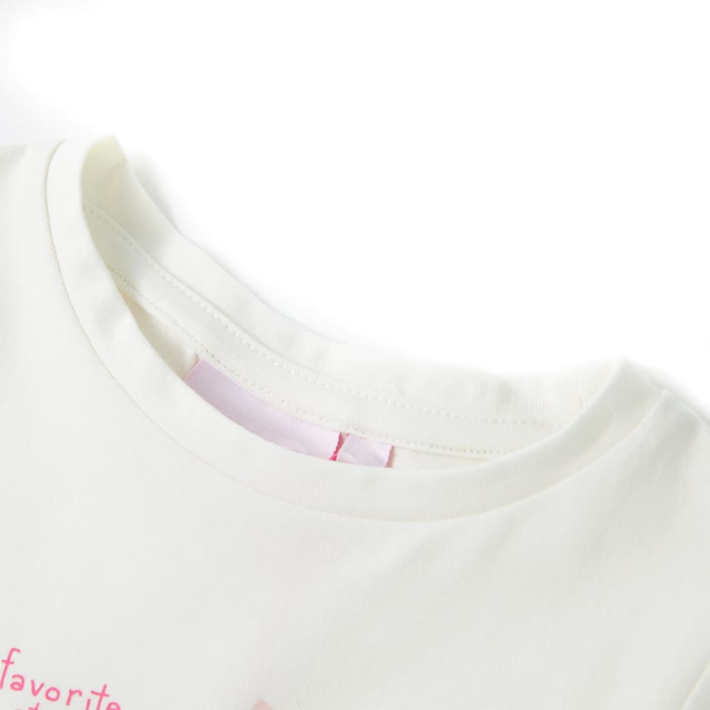 Vidaxl Children's shirt 104 Ecru