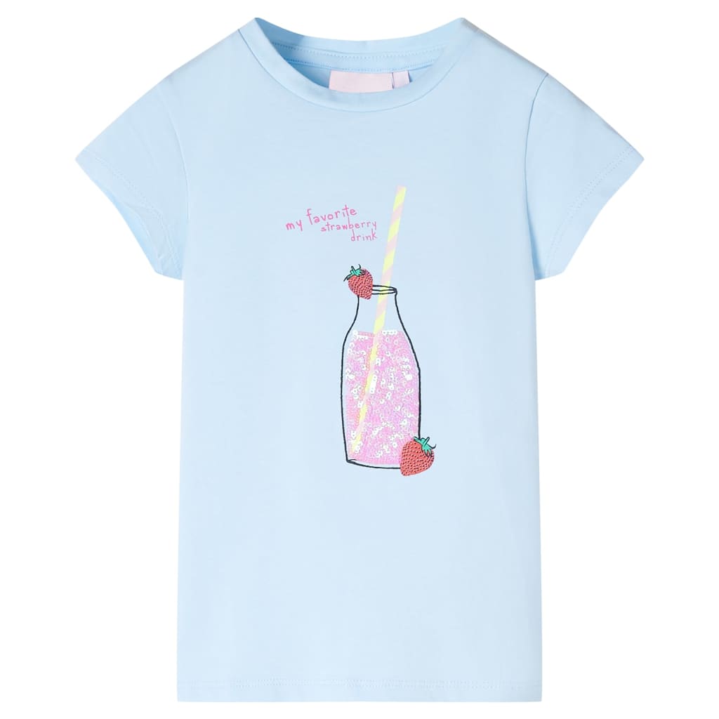 Vidaxl Children's shirt 140 Soft blue
