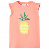 Vidaxl Children's shirt 92 Neonkoraal