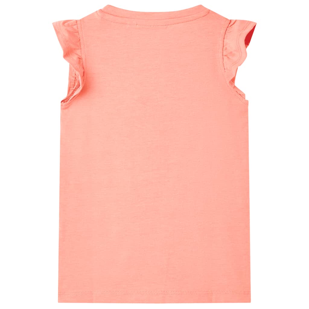Vidaxl Children's shirt 92 Neonkoraal