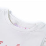 Vidaxl Child's Shirt avec des volants sur les manches 92 Ecru