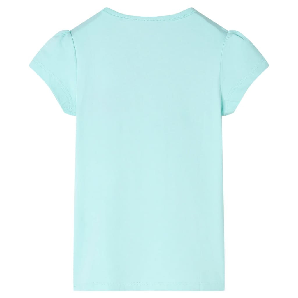 Vidaxl Dětská košile 92 Light Sea Blue