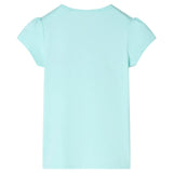Vidaxl Dětská košile 92 Light Sea Blue