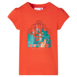 Vidaxl Children's shirt 140 Donkeroranje