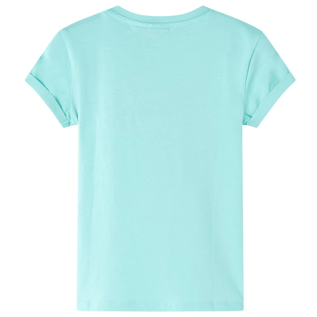 BIDAXL BARNS SHIRT 104 Lätt mynta färgad