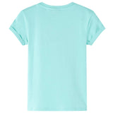 BIDAXL BARNS SHIRT 104 Lätt mynta färgad