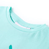 BIDAXL BARNS SHIRT 104 Lätt mynta färgad