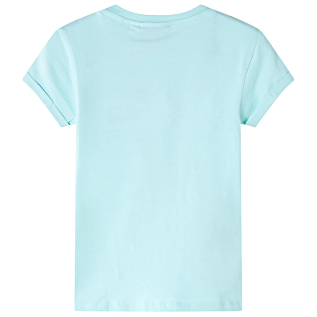 Vidaxl Dětská košile 92 Light Sea Blue