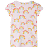 Vidaxl Children's pajamas with short sleeves 104 soft pink