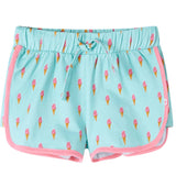 Vidaxl Barns shorts med Trekoord 104 Light Mint -färgad