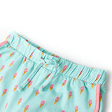 VidaXL Kindershorts met trekkoord 140 lichtmintkleurig
