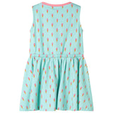 Vidaxl Robe pour enfants avec cordon de cordon 140 Light Mint