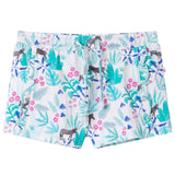 Short pour enfants Vidaxl avec Trekoord 140 Ecru et Dark Mint