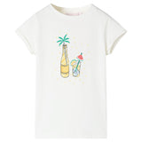 Vidaxl Children's shirt 116 Ecru