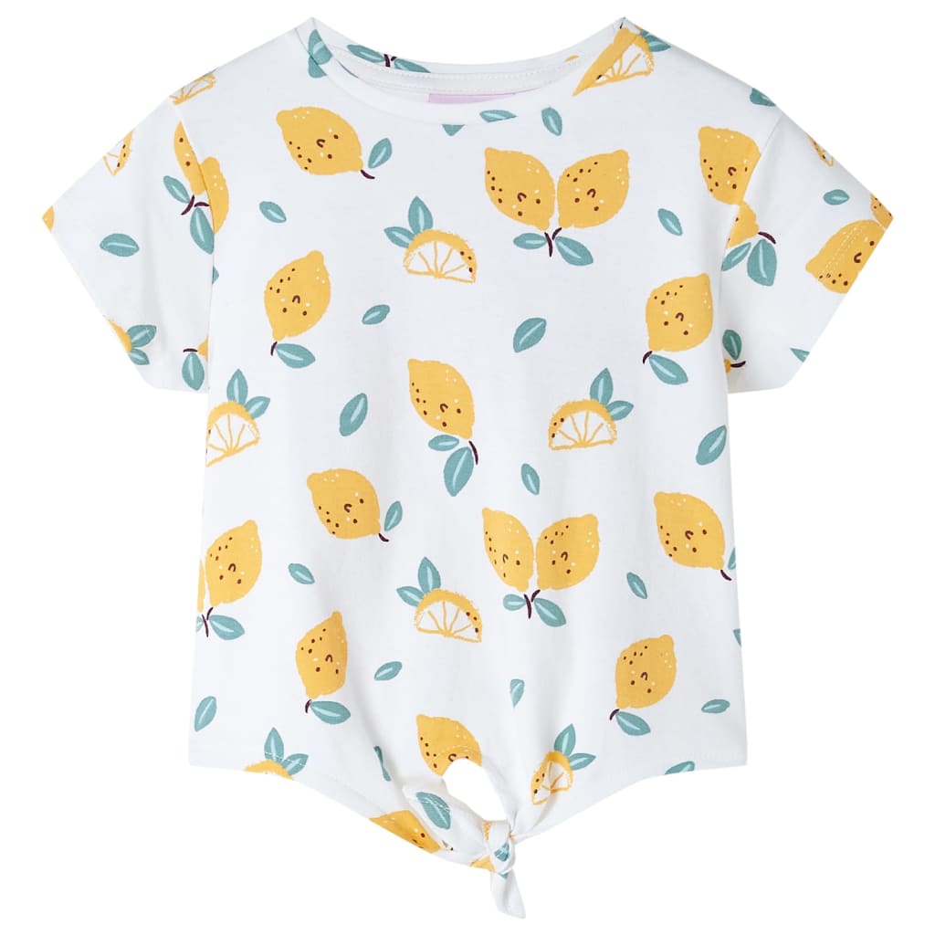 Vidaxl Children's shirt with Knoop in De Zoom 104 Ecru