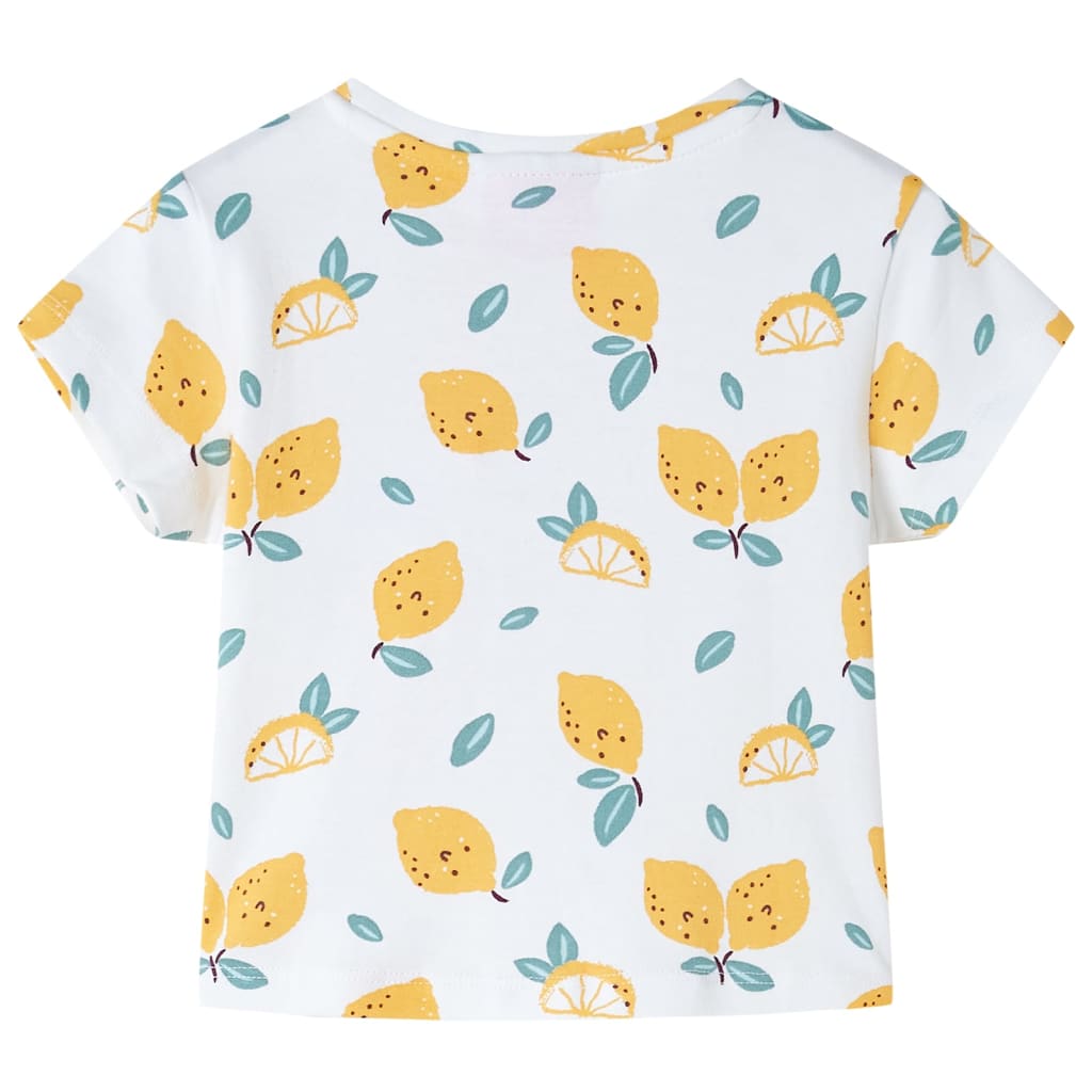 Vidaxl Children's shirt with Knoop in De Zoom 104 Ecru