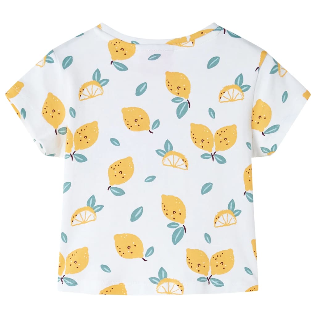 Vidaxl Children's shirt with Knoop in De Zoom 116 Ecru