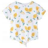 Vidaxl Children's shirt with Knoop in De Zoom 128 Ecru