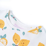 Vidaxl Children's shirt with Knoop in De Zoom 128 Ecru