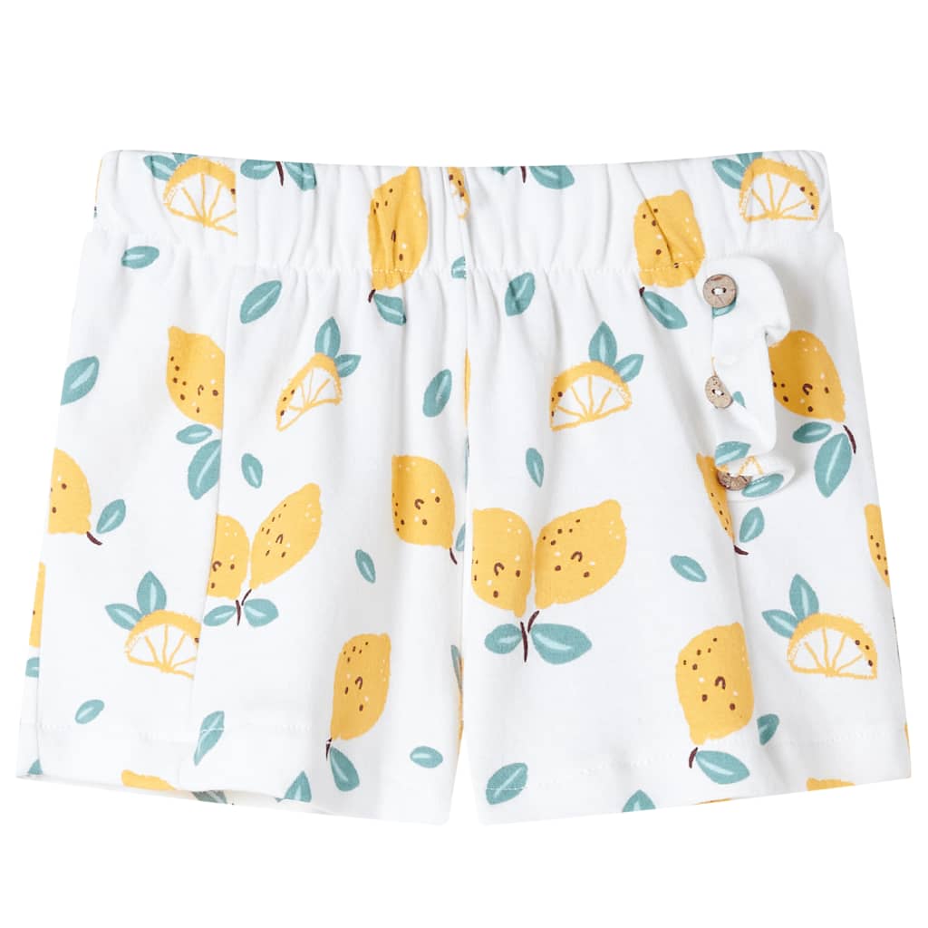 Vidaxl Children's Shorts 104 Ecru